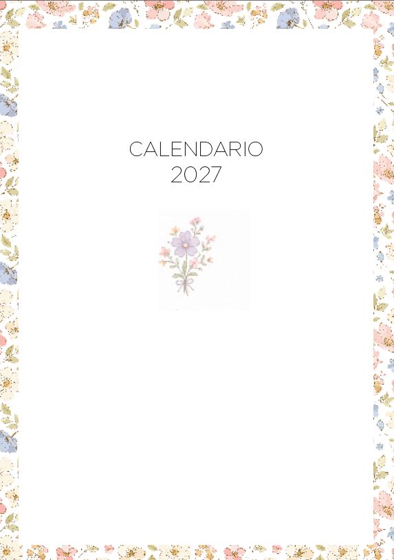 Interior de la agenda