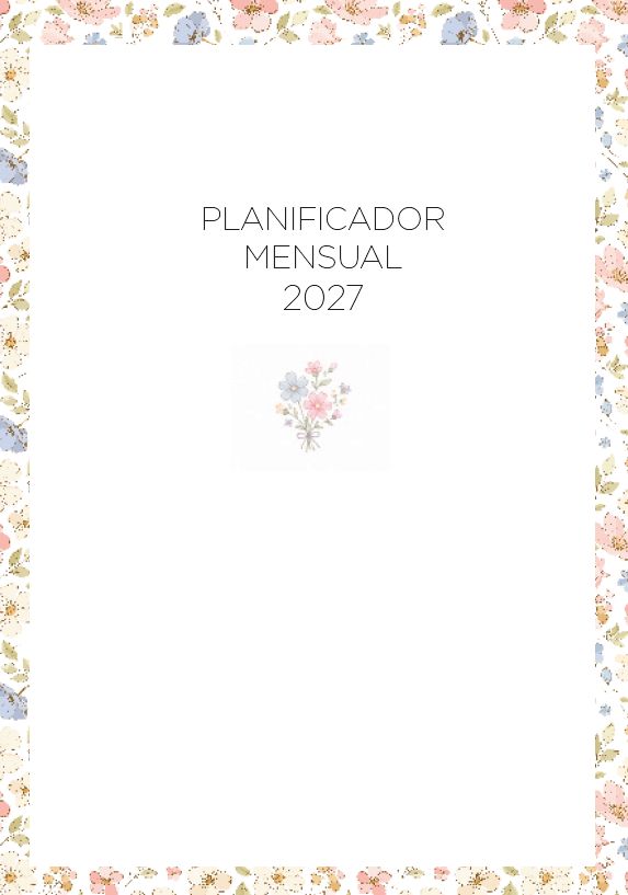 Interior de la agenda