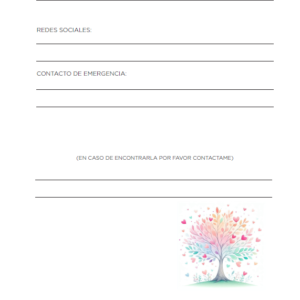 Interior del cuaderno